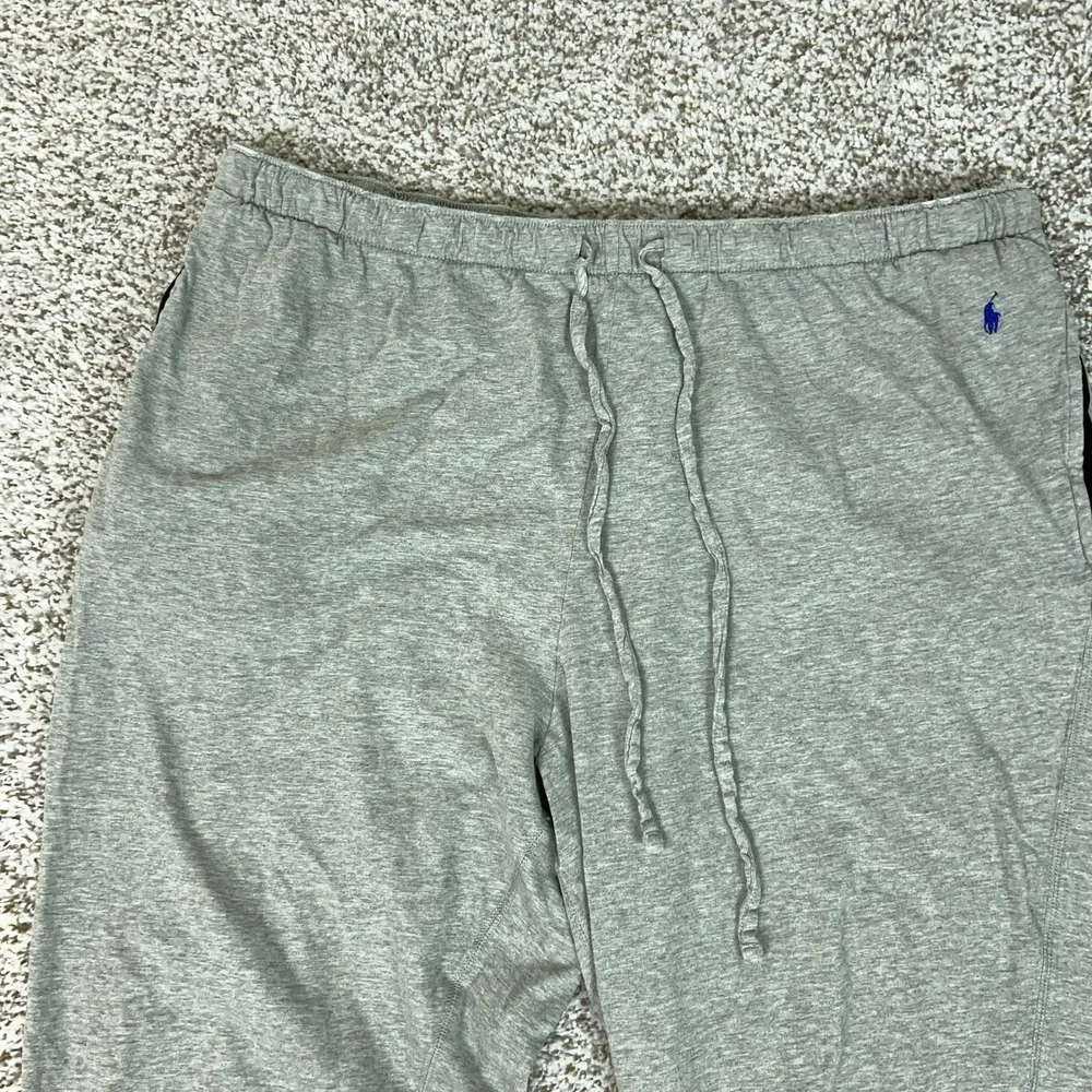Polo Ralph Lauren Pants Mens XL Pajama Gray Cotton Jogger Lounge Sleepwear